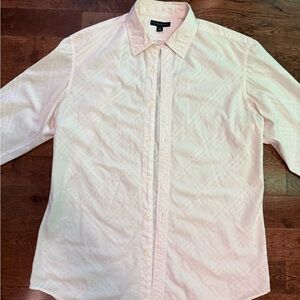Stylish Banana Republic Light Pink Slim Fit Dress Shirt